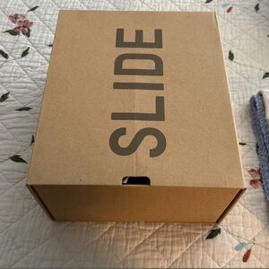 Yeezy neon yellow slides